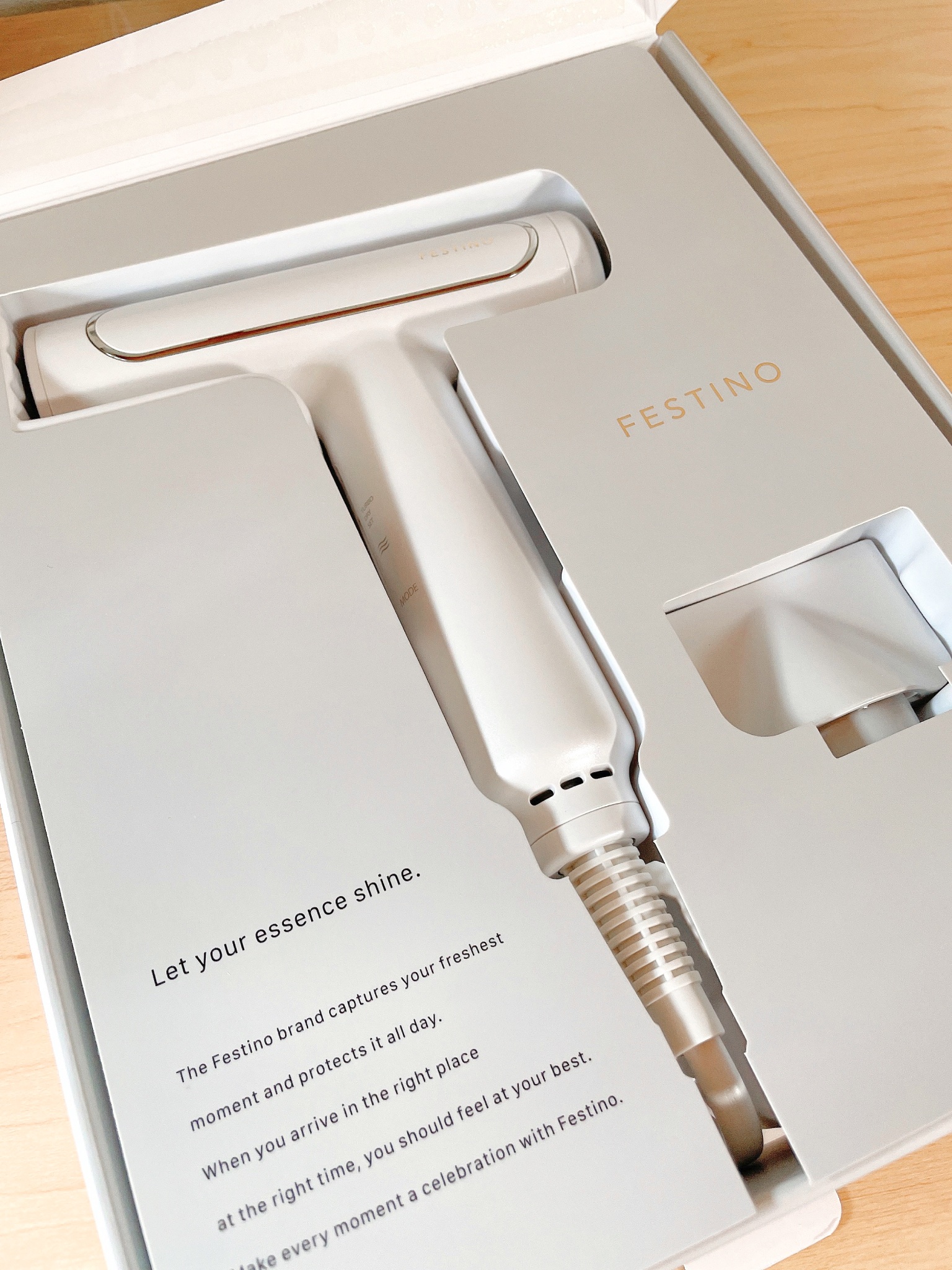 ツヤモイストドライヤー/FESTINO/ドライヤーを使ったクチコミ（3枚目）