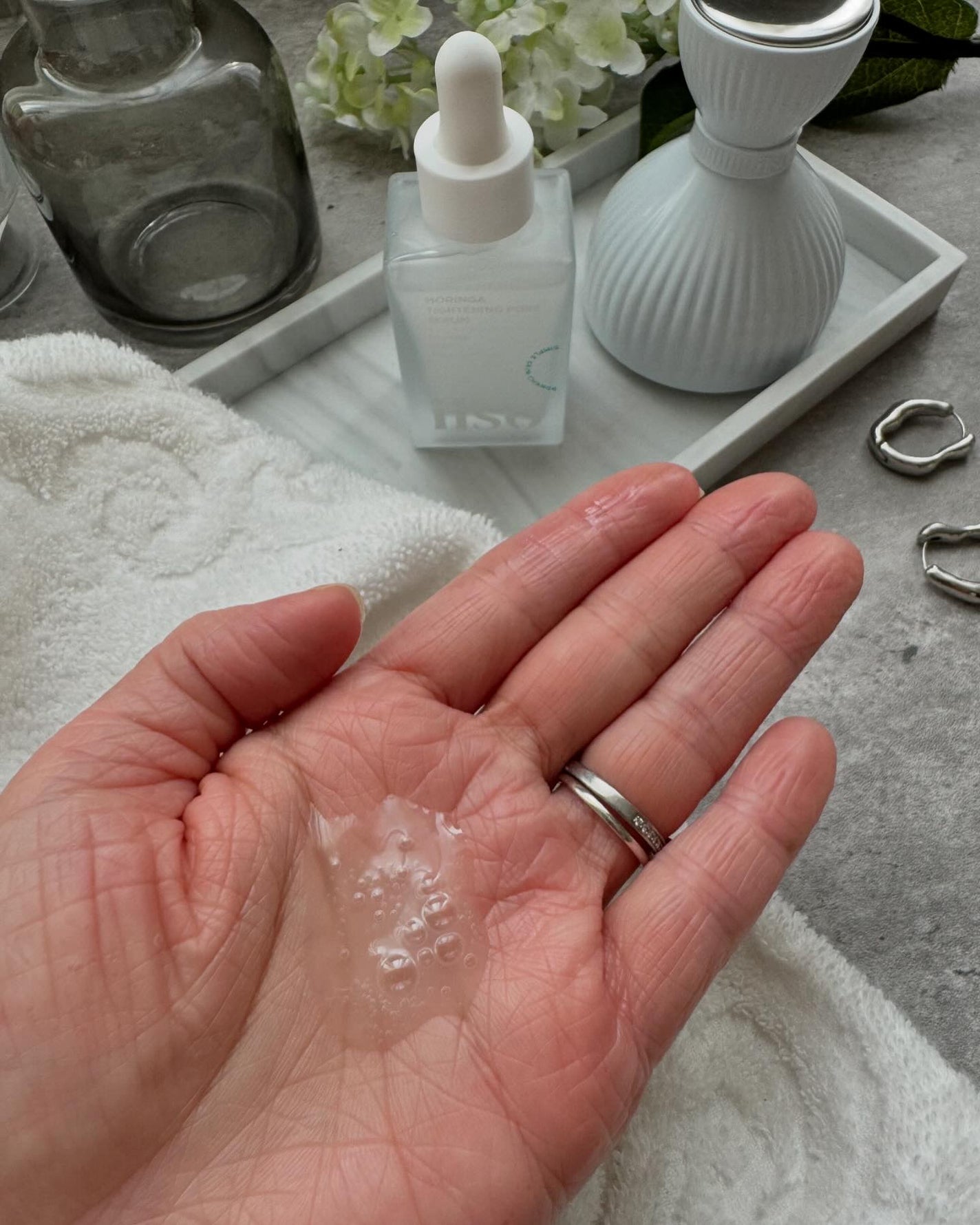 モリンガタイトニングポアセラム/ilso/美容液を使ったクチコミ(4枚目)