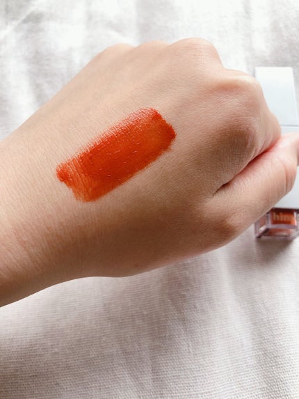 ムードインハンサーリキッドグロウ/hince/口紅を使ったクチコミ(2枚目)