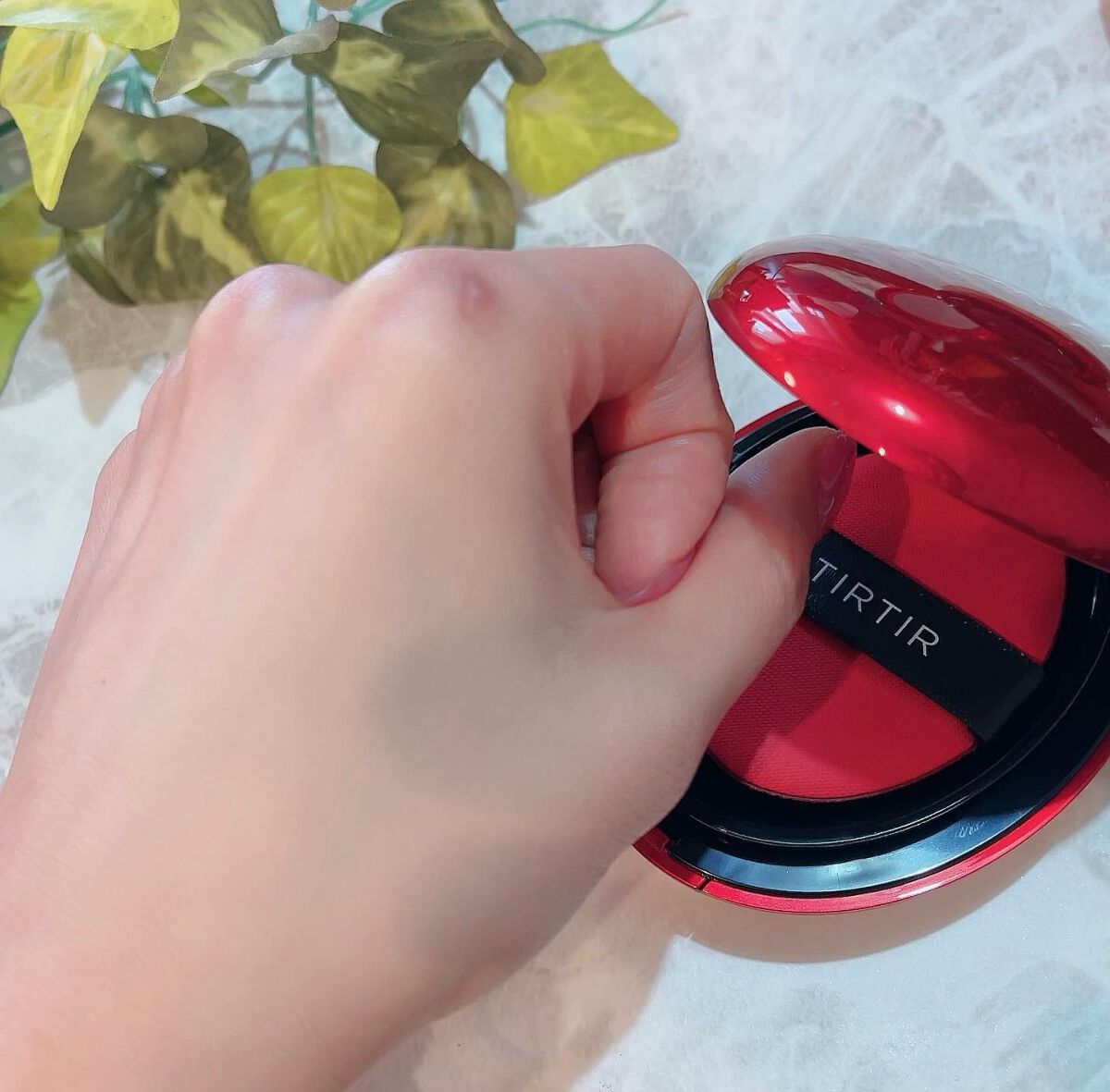 マスク フィット レッド クッション/TIRTIR(ティルティル)/クッションファンデーションを使ったクチコミ(7枚目)