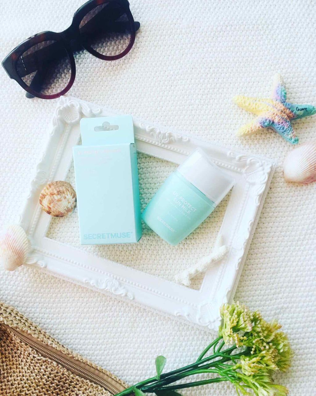 シークレットミューズUVプロテクトサンミルク/SECRET MUSE/日焼け止めミルクを使ったクチコミ（1枚目）