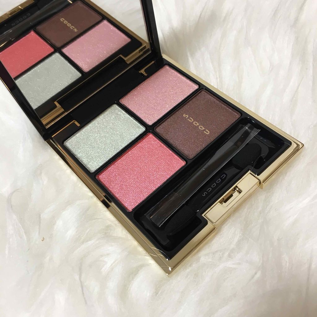 デザイニング カラー アイズ 124 透葵陽 -TOUKIYOU（限定）/SUQQU/アイシャドウパレットを使ったクチコミ（1枚目）