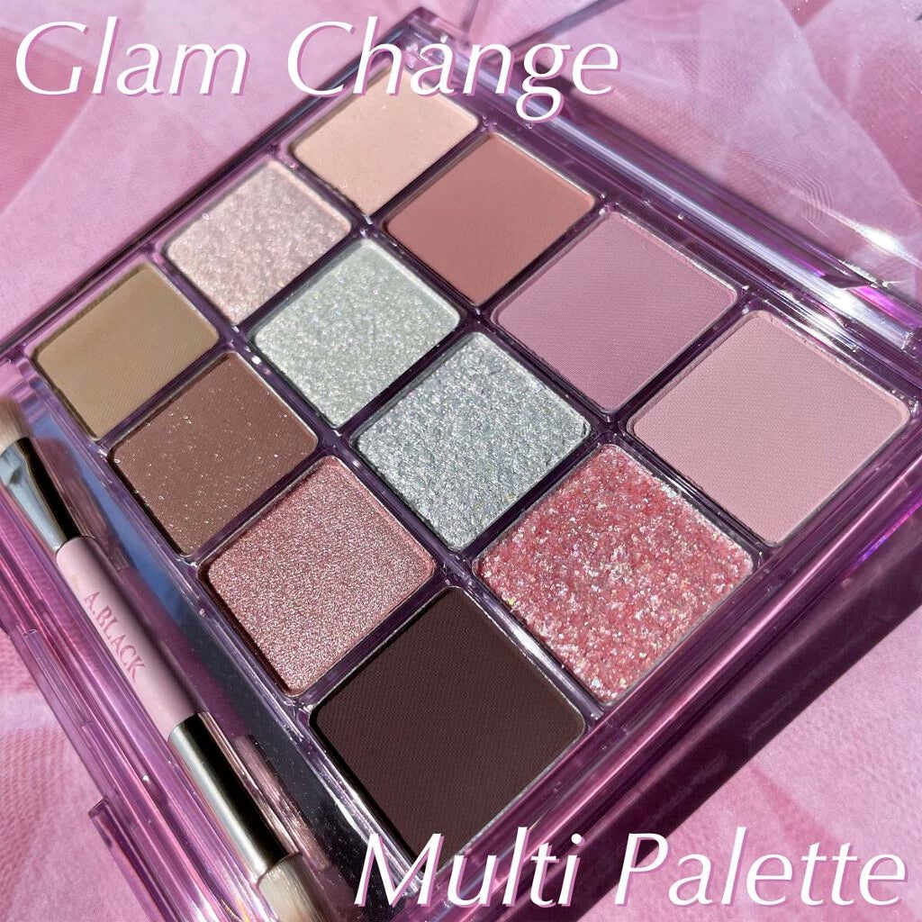 グラムチェンジマルチパレット/A.BLACK/マルチパレットを使ったクチコミ(6枚目)