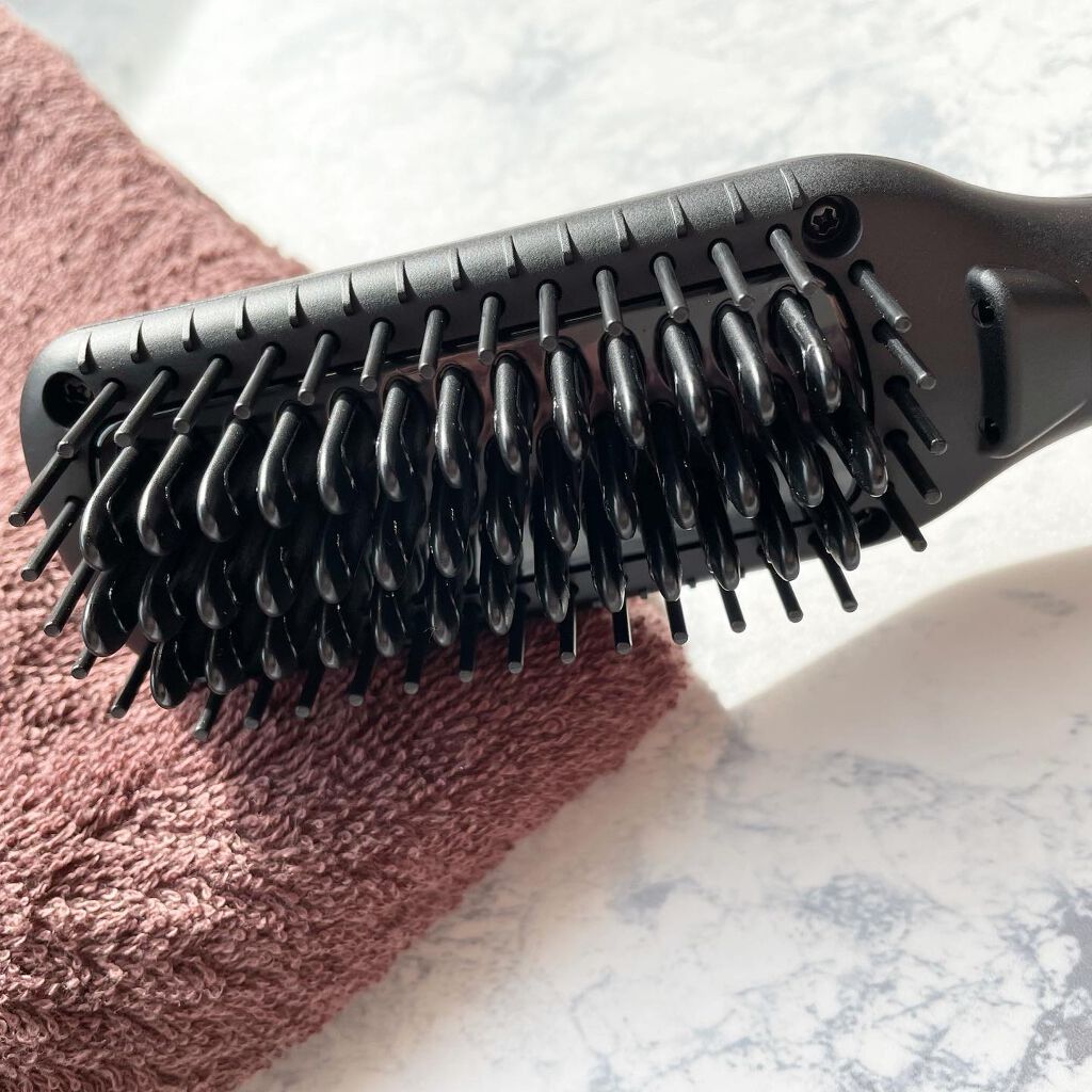 スタイリッシュ コンパクトイオンヒートブラシ MHB-3040-K/mod's hair/ヒートブラシを使ったクチコミ(2枚目)