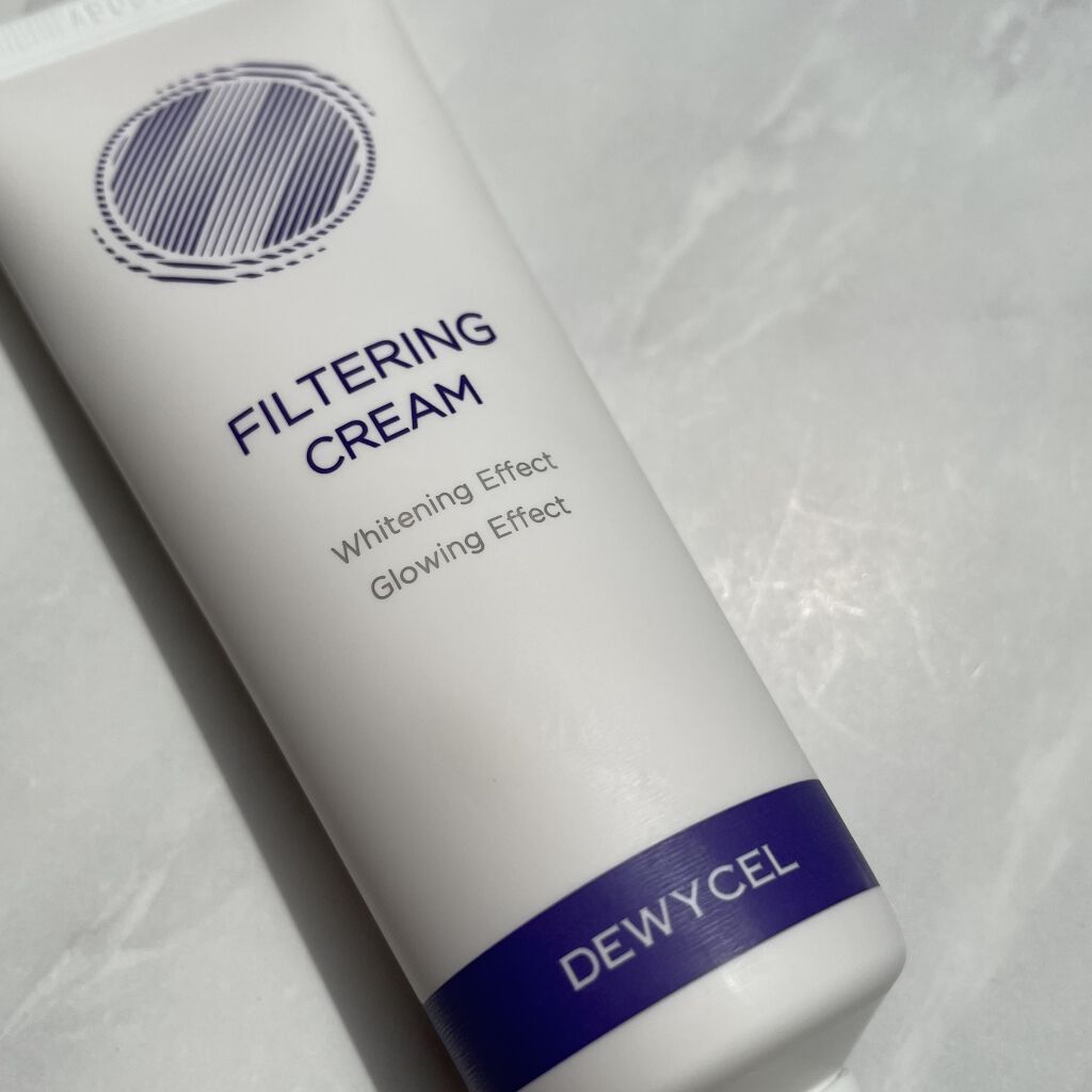 フィルタリングクリーム/DEWYCEL/日焼け止めクリームを使ったクチコミ（1枚目）