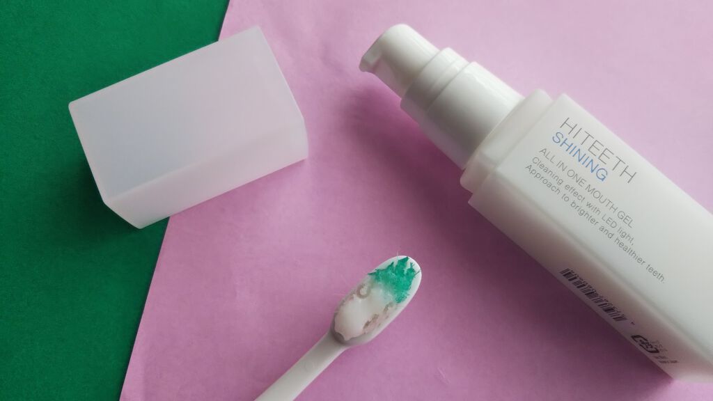 HITEETH ALL IN ONE MOUTH GEL SHINING LEDライト付き/R&/その他オーラルケアを使ったクチコミ（1枚目）