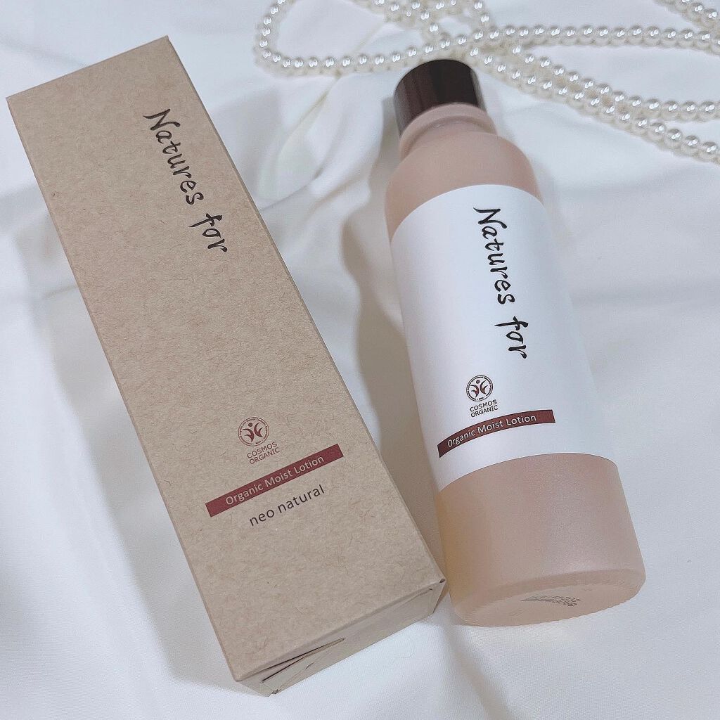 オーガニックモイストローション/Natures for/化粧水を使ったクチコミ(1枚目)