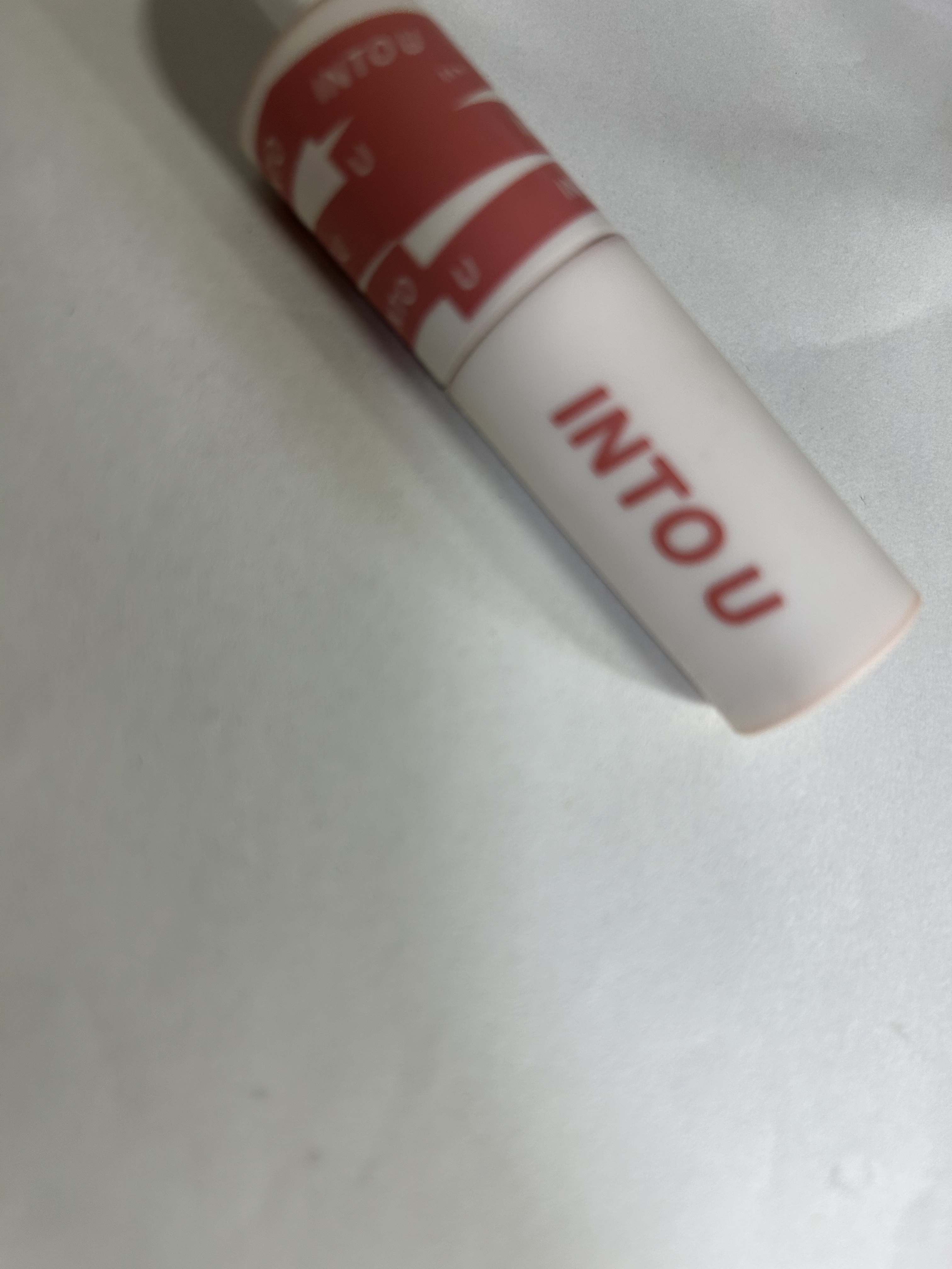 スーパーマットリップ＆チークマッド/INTO U/口紅を使ったクチコミ（1枚目）