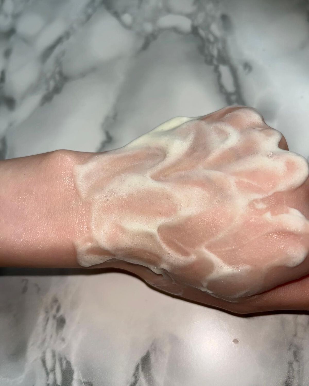 バブルエステ 炭酸洗顔フォーム/AMPULE SHOT/泡洗顔を使ったクチコミ（3枚目）