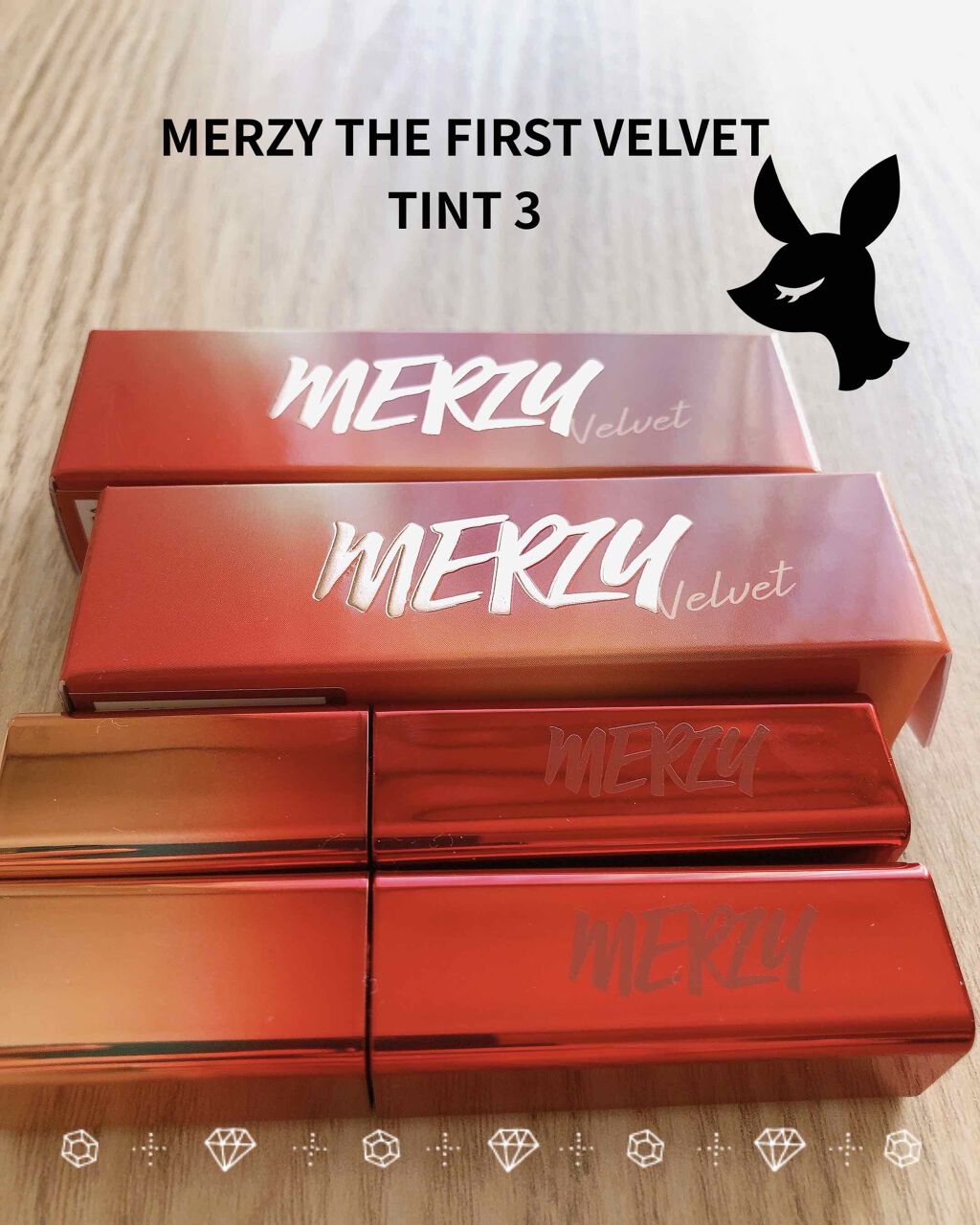 ザ ファースト  ベルベット ティント シーズン３/MERZY/リップティントを使ったクチコミ（1枚目）