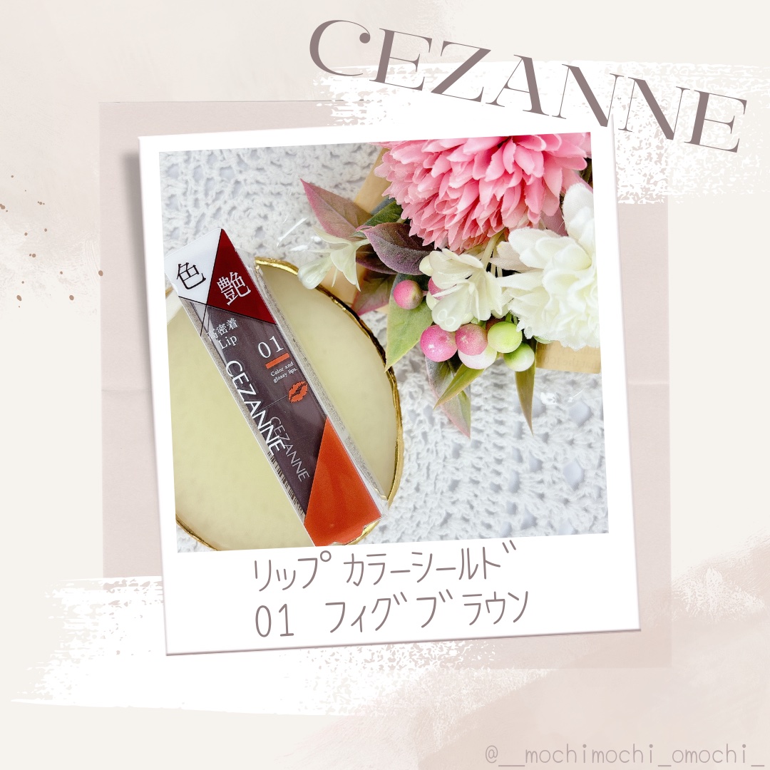 リップカラーシールド/CEZANNE/口紅を使ったクチコミ（1枚目）