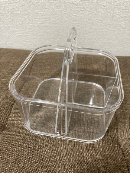 Saya on LIPS 「✨New✨コスメ収納😊/今日、ニトリで新しいコスメの入れ物を買..」(2枚目)