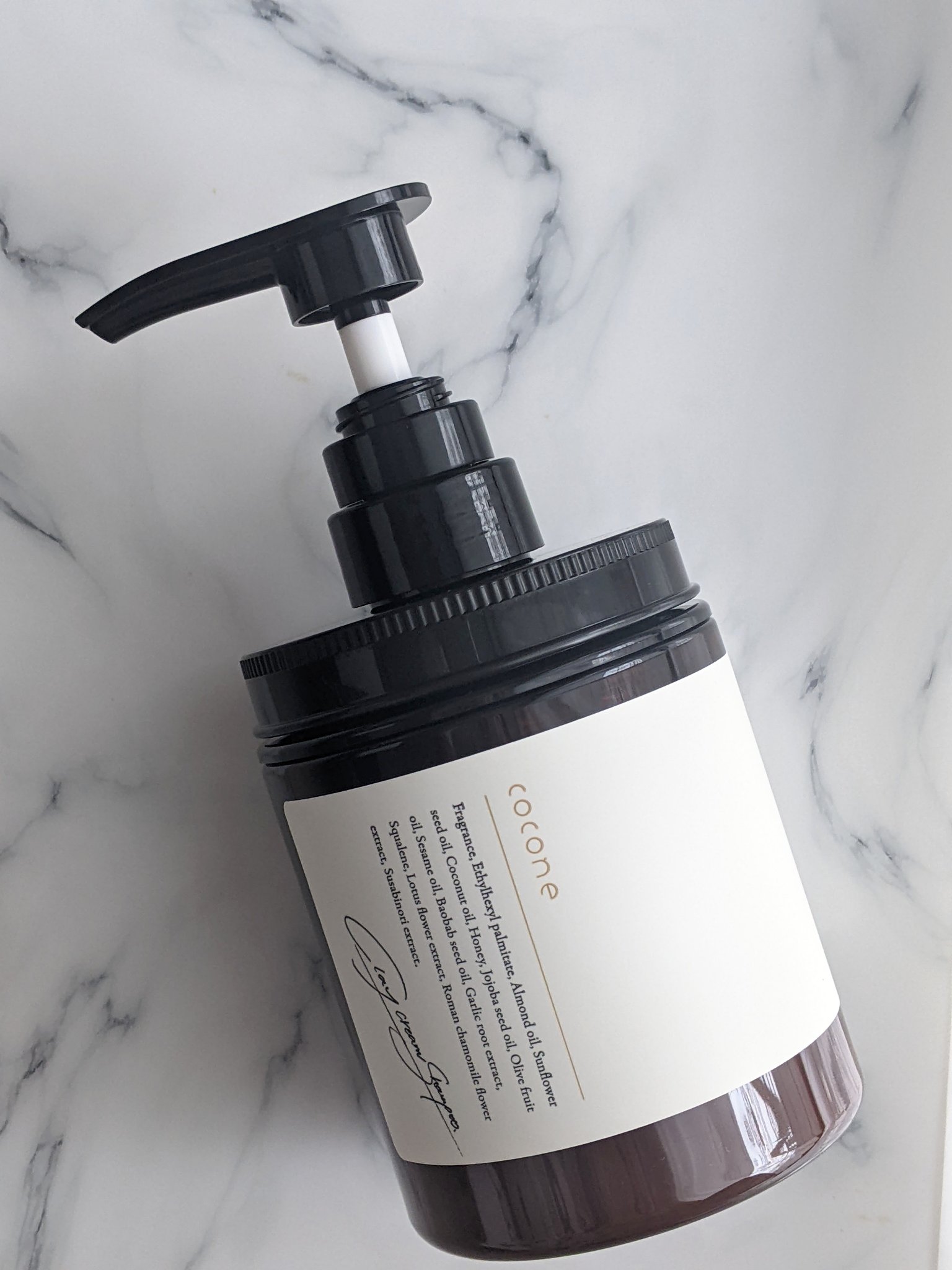 クレイクリームシャンプー（モイスト）/cocone/市販シャンプーを使ったクチコミ（1枚目）