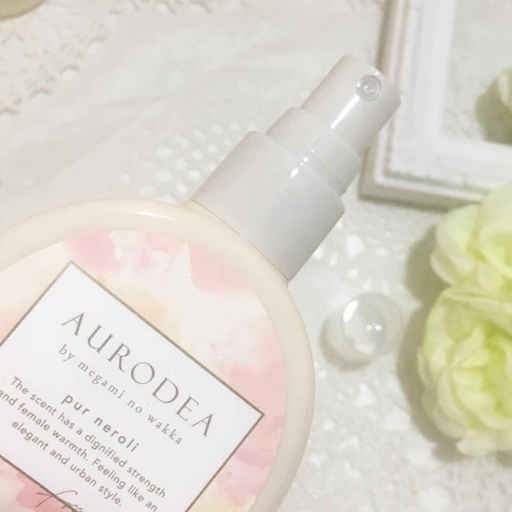 AURODEA by megami no wakka fragrance body mist/R&/香水(レディース)を使ったクチコミ(2枚目)