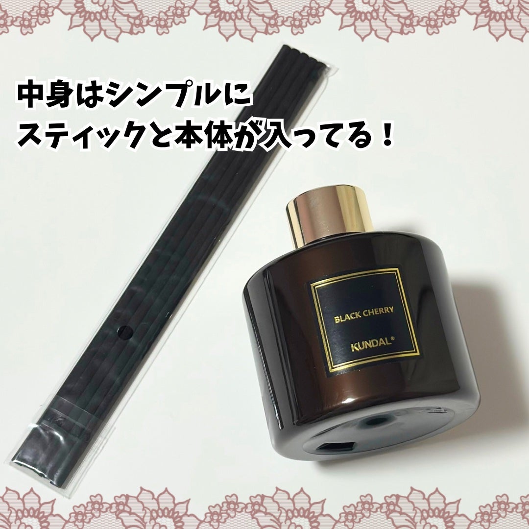 パフュームディフューザー/KUNDAL/ルームフレグランスを使ったクチコミ(3枚目)