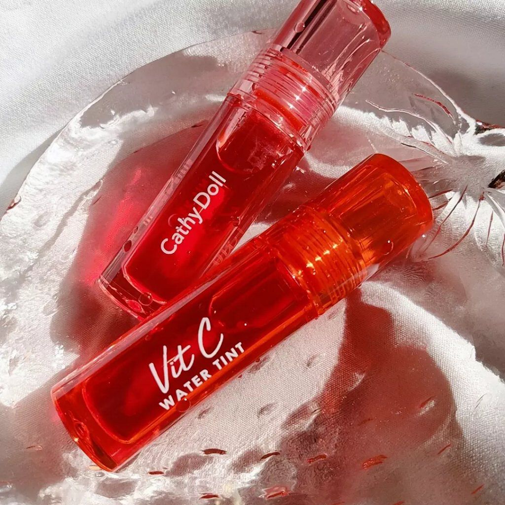 Vit C ウォーターティント/CathyDoll/リップティントを使ったクチコミ(2枚目)