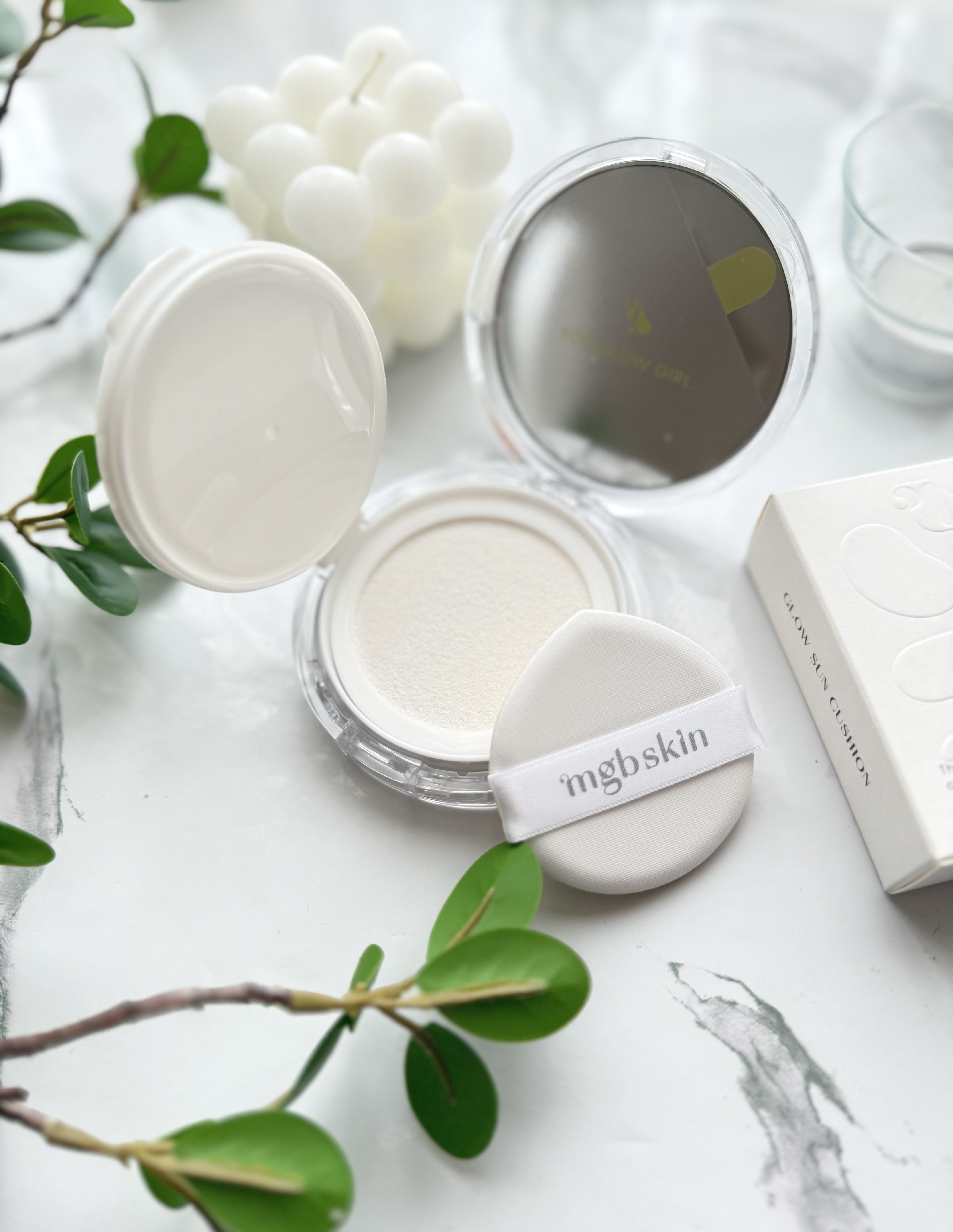 グロウ サン クッション/mgb skin/クッションファンデーションを使ったクチコミ（1枚目）