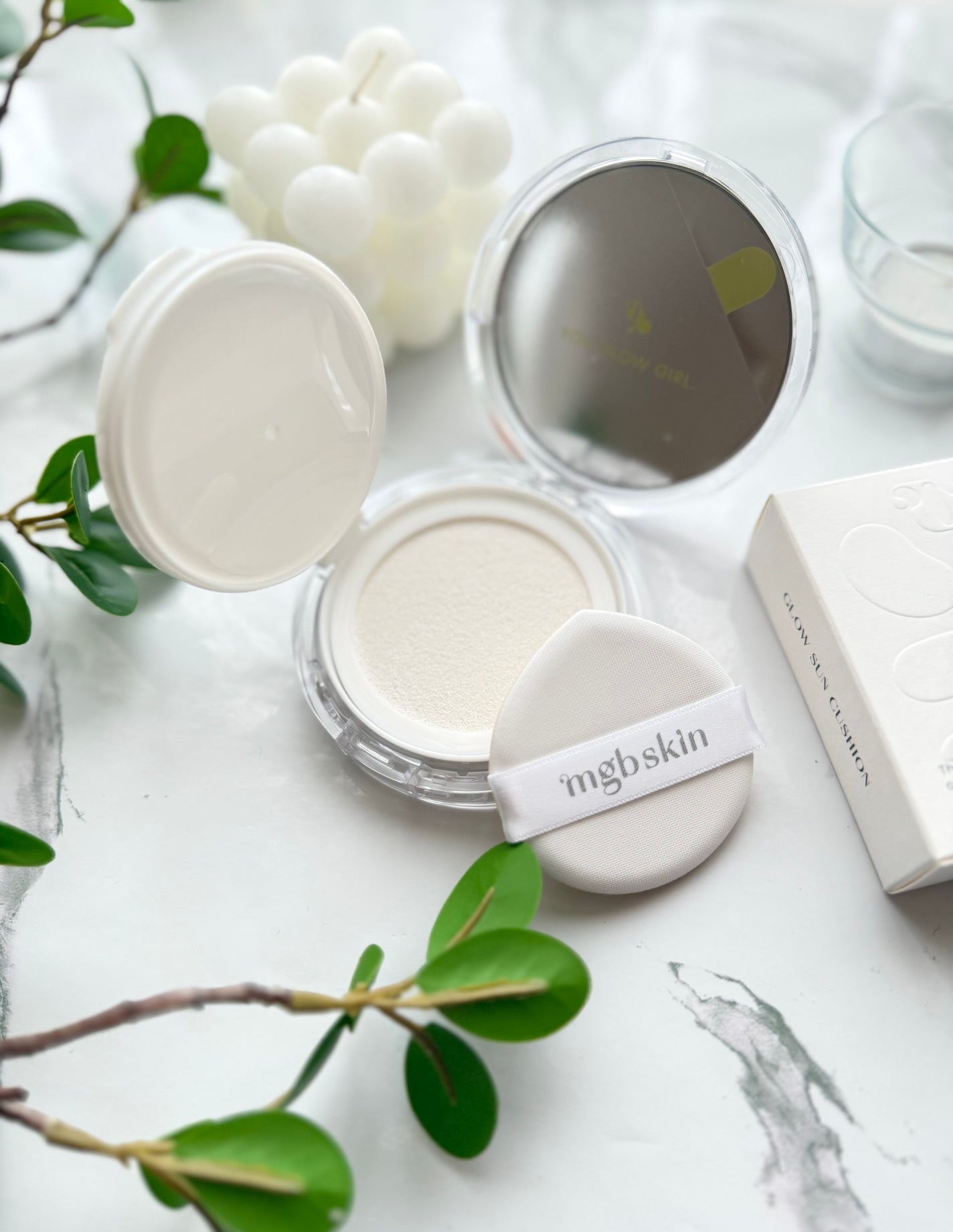 グロウ サン クッション/mgb skin/クッションファンデーションを使ったクチコミ(1枚目)