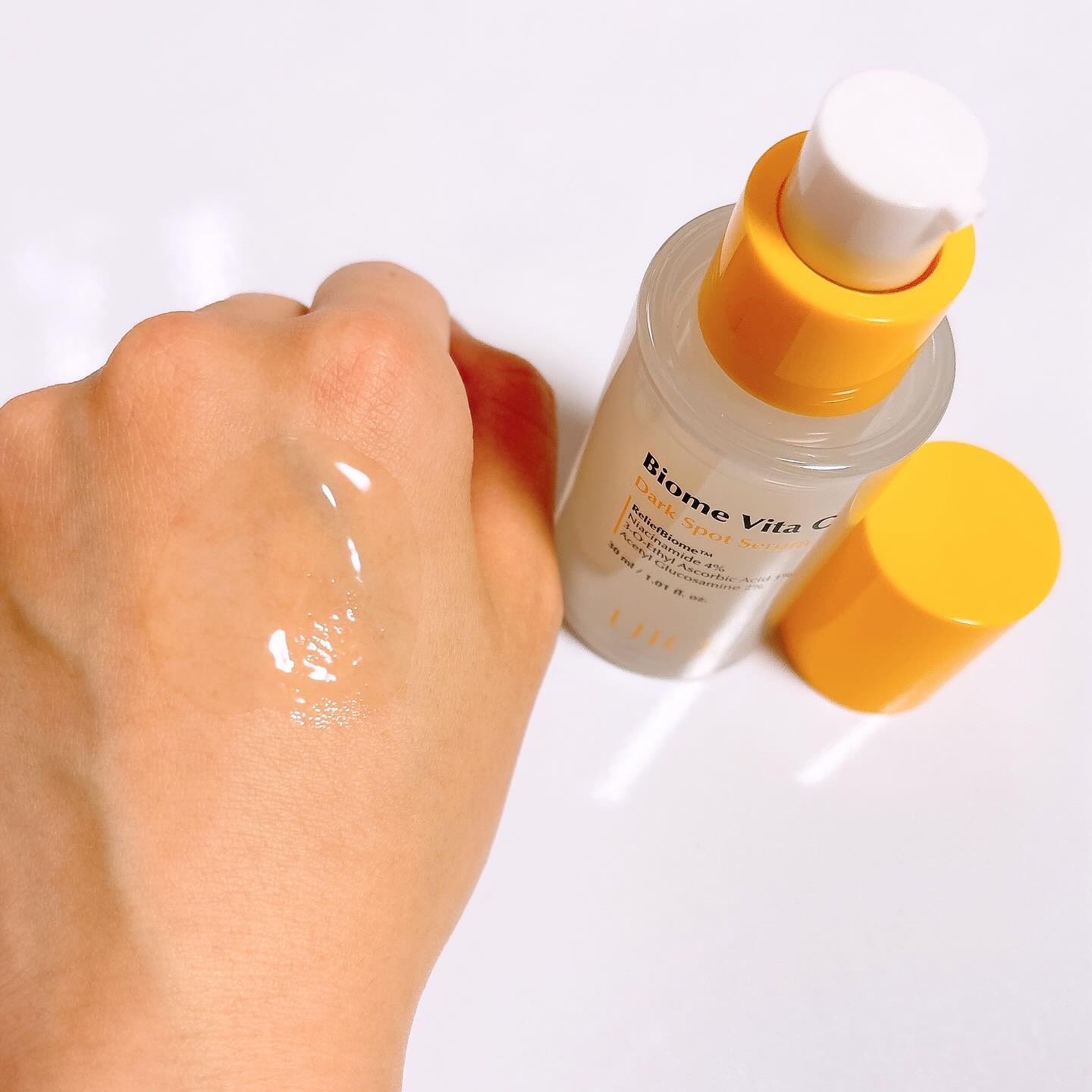 バイオームビタCダークスポットセラム/UIQ/美容液を使ったクチコミ（3枚目）