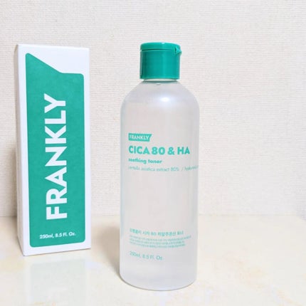 シカ80%ヒアルロン酸トナー/Frankly/化粧水を使ったクチコミ(1枚目)