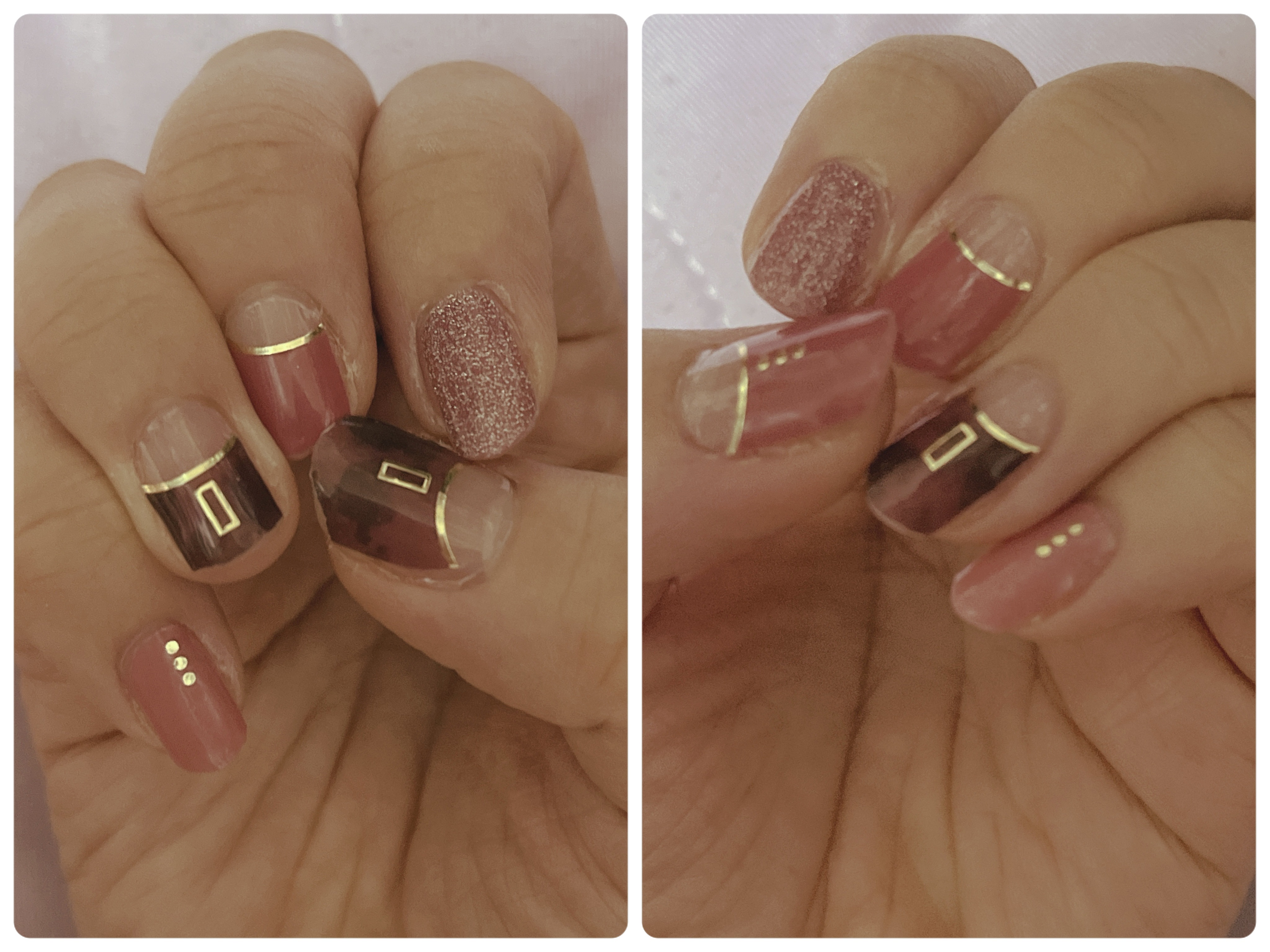 ノンワイプトップコート/セリア/ジェルネイルを使ったクチコミ（1枚目）