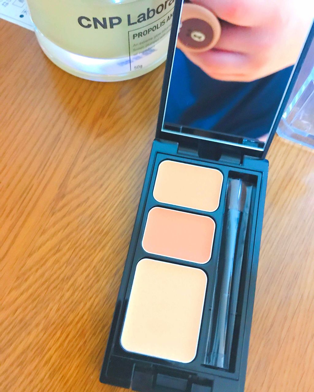 ミネラルコンシーラーパレット/エトヴォス/パレットコンシーラーを使ったクチコミ（1枚目）