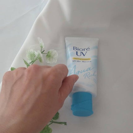 ビオレUV アクアリッチ ライトアップエッセンス/ビオレ/日焼け止めクリームを使ったクチコミ(4枚目)