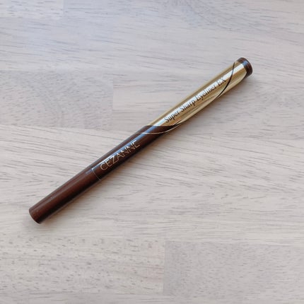 極細アイライナーEX/CEZANNE/リキッドアイライナーを使ったクチコミ(1枚目)