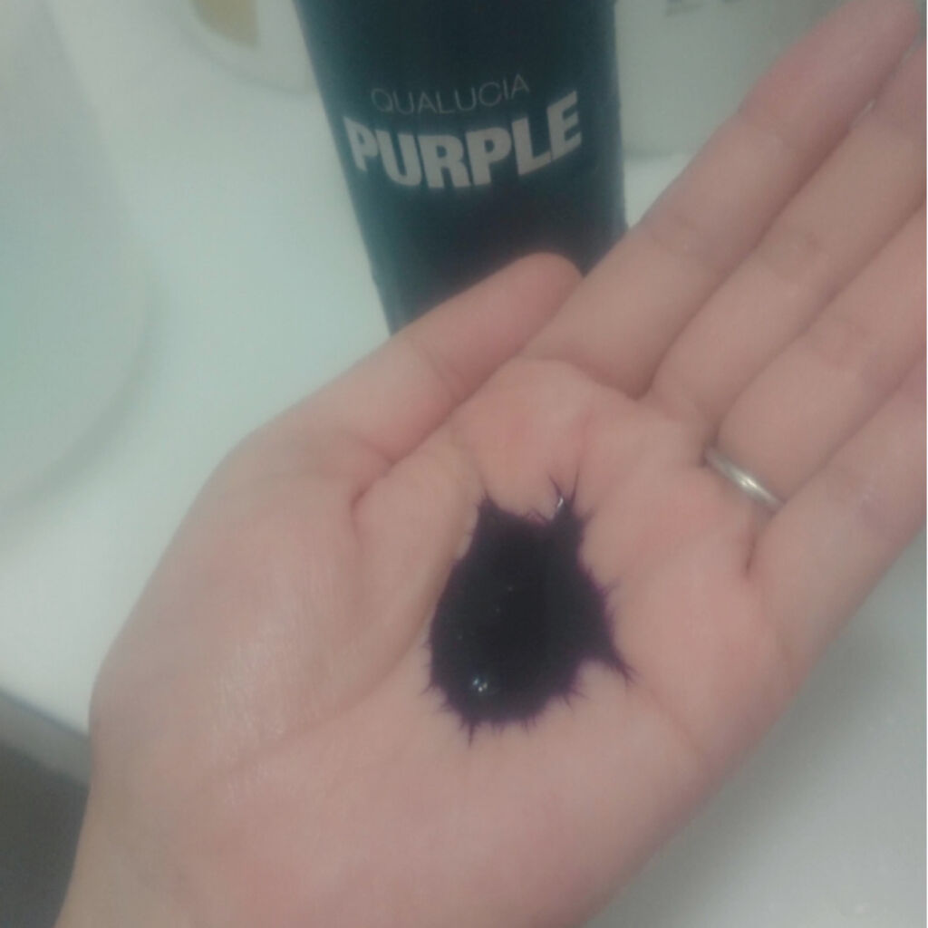 クオルシア カラーシャンプー/クオルシア/市販シャンプーを使ったクチコミ（2枚目）