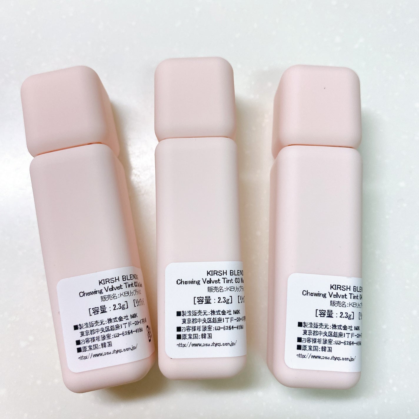 チューインガムベルベットティント/KIRSH(キルシー)/リップティントを使ったクチコミ(8枚目)