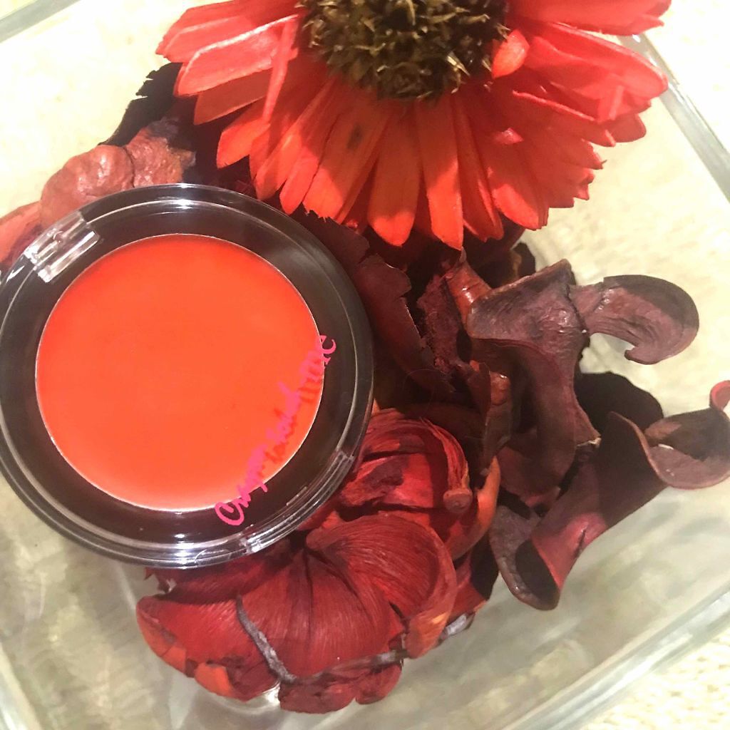 リップ&チーク ハッピーオレンジ/crayontouch-me/ジェル・クリームチークを使ったクチコミ（1枚目）