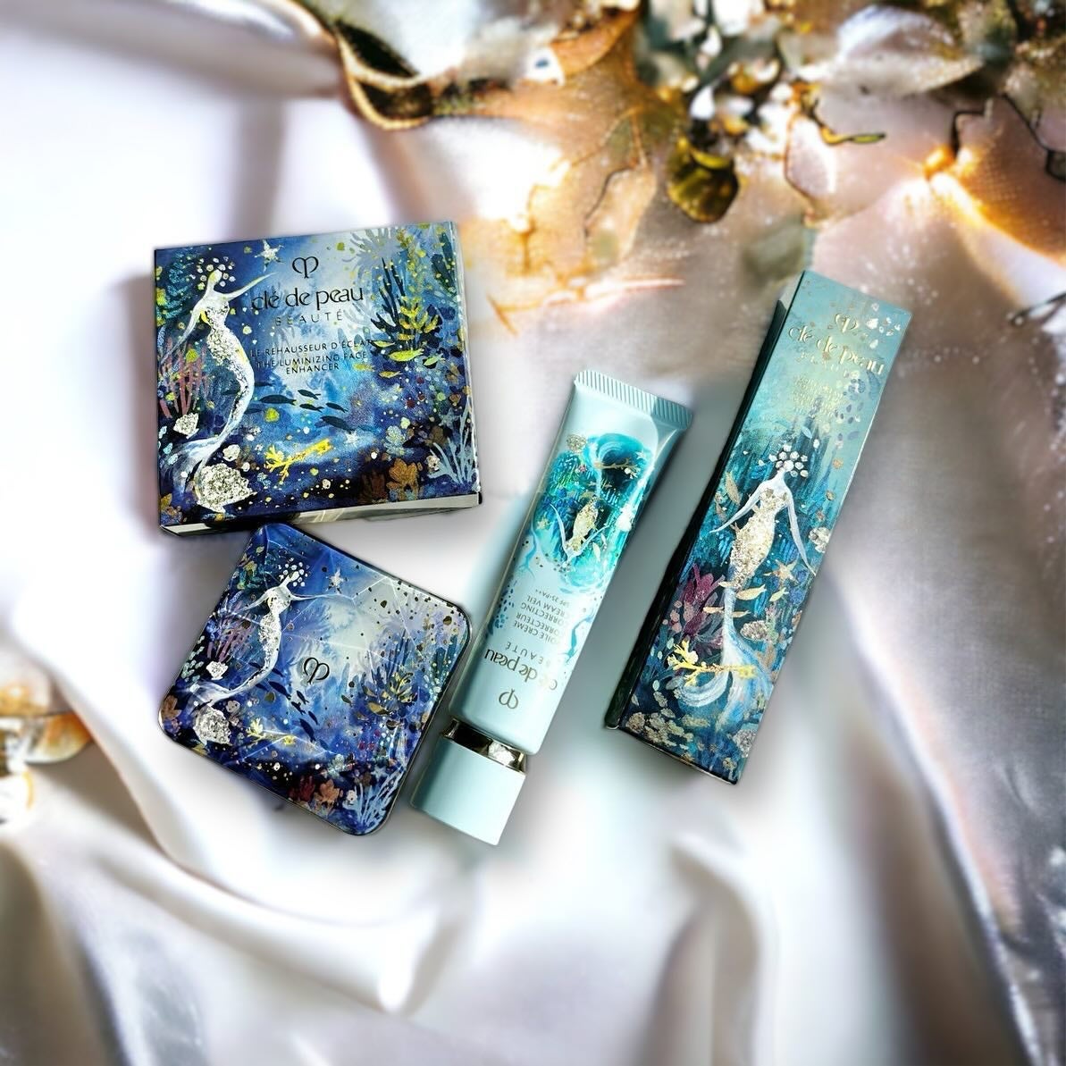 ル・レオスールデクラ /クレ・ド・ポー ボーテ/パウダーハイライトを使ったクチコミ(9枚目)