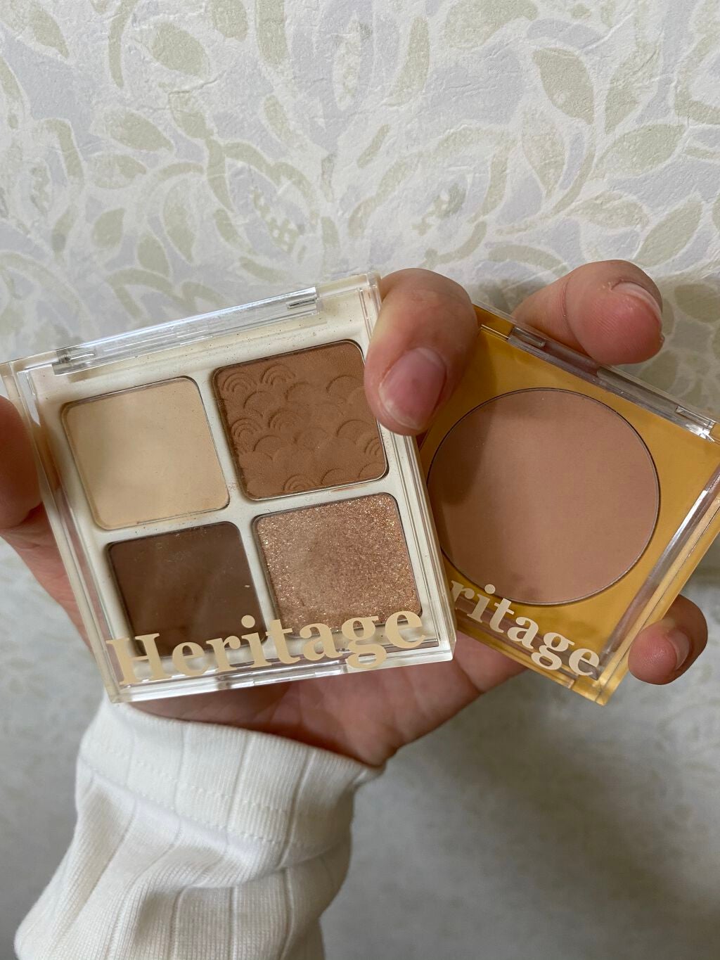 ザ ヘリテージ シャドウパレット/MERZY/アイシャドウパレットを使ったクチコミ(4枚目)