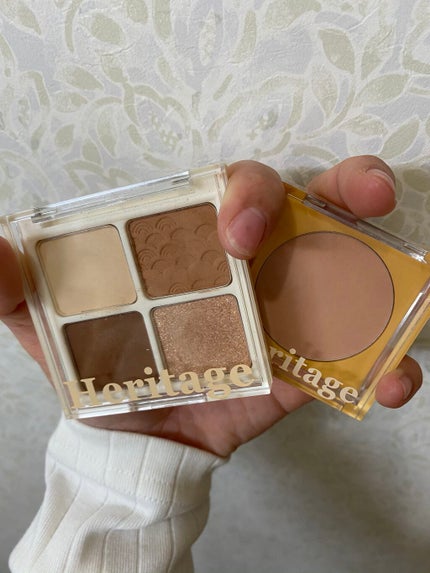 ザ ヘリテージ シャドウパレット/MERZY/アイシャドウパレットを使ったクチコミ(4枚目)