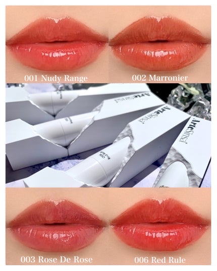 ビルダブルデューイフィットティント/ArteSinsa/リップティントを使ったクチコミ(6枚目)