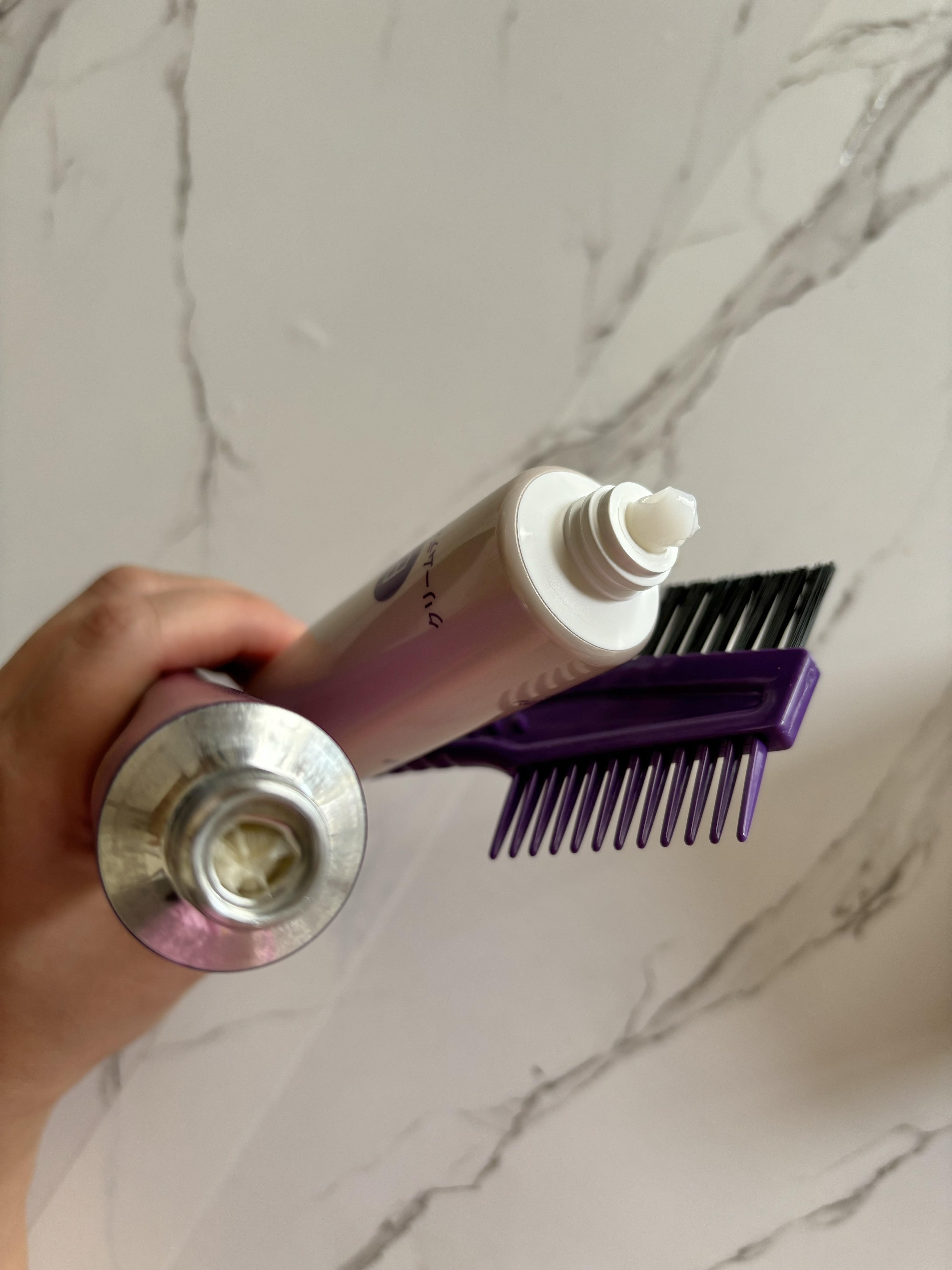 ウエラトーン ツープラスワン クリームタイプ/ウエラ/ヘアカラーを使ったクチコミ（3枚目）