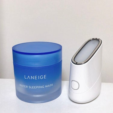 使い切りスキンケア✨

LANEIGE
WATER SLEEPING MASK👏👏👏

MAKE ONの美顔器に
おまけで付いてきた小さいサイズのを使い切り
とても気に入ったので現品サイズ購入！

から