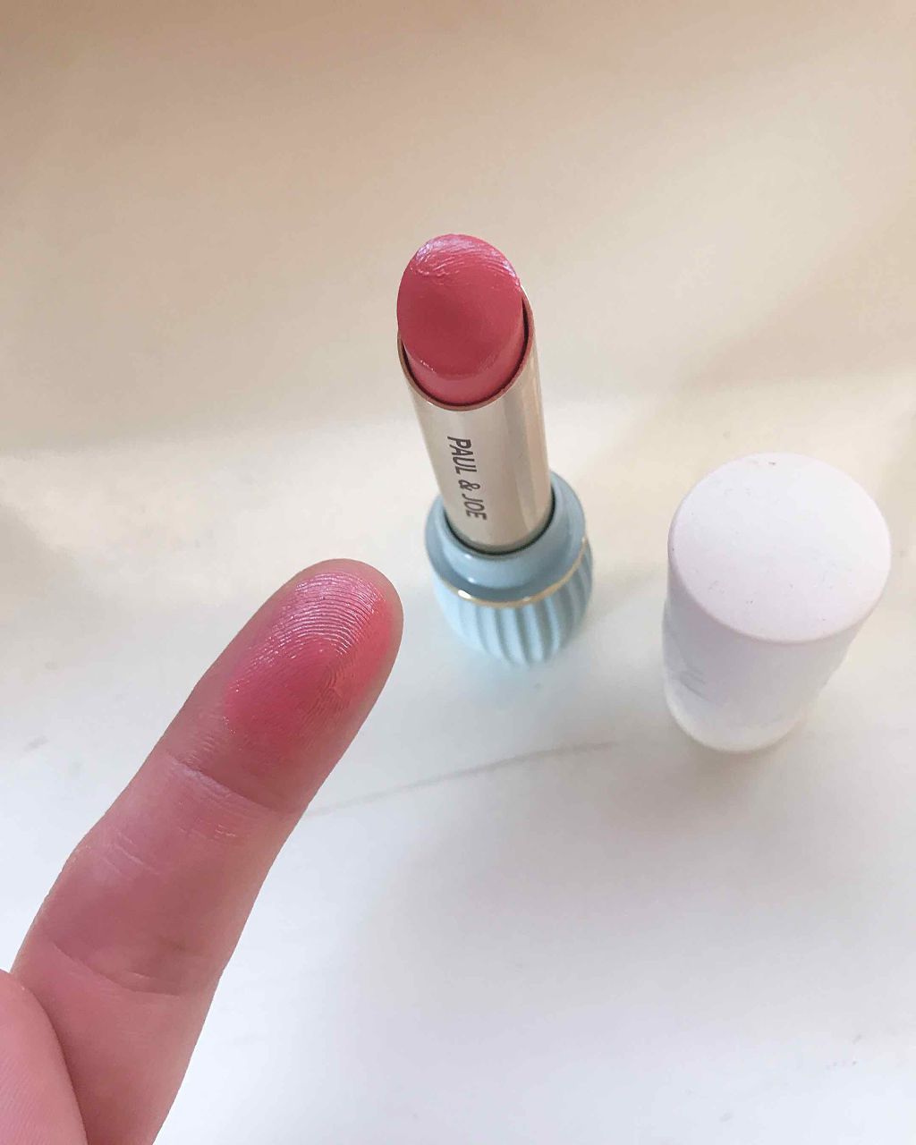 リップスティック N 212 オールドローズ/PAUL & JOE BEAUTE/口紅を使ったクチコミ（2枚目）