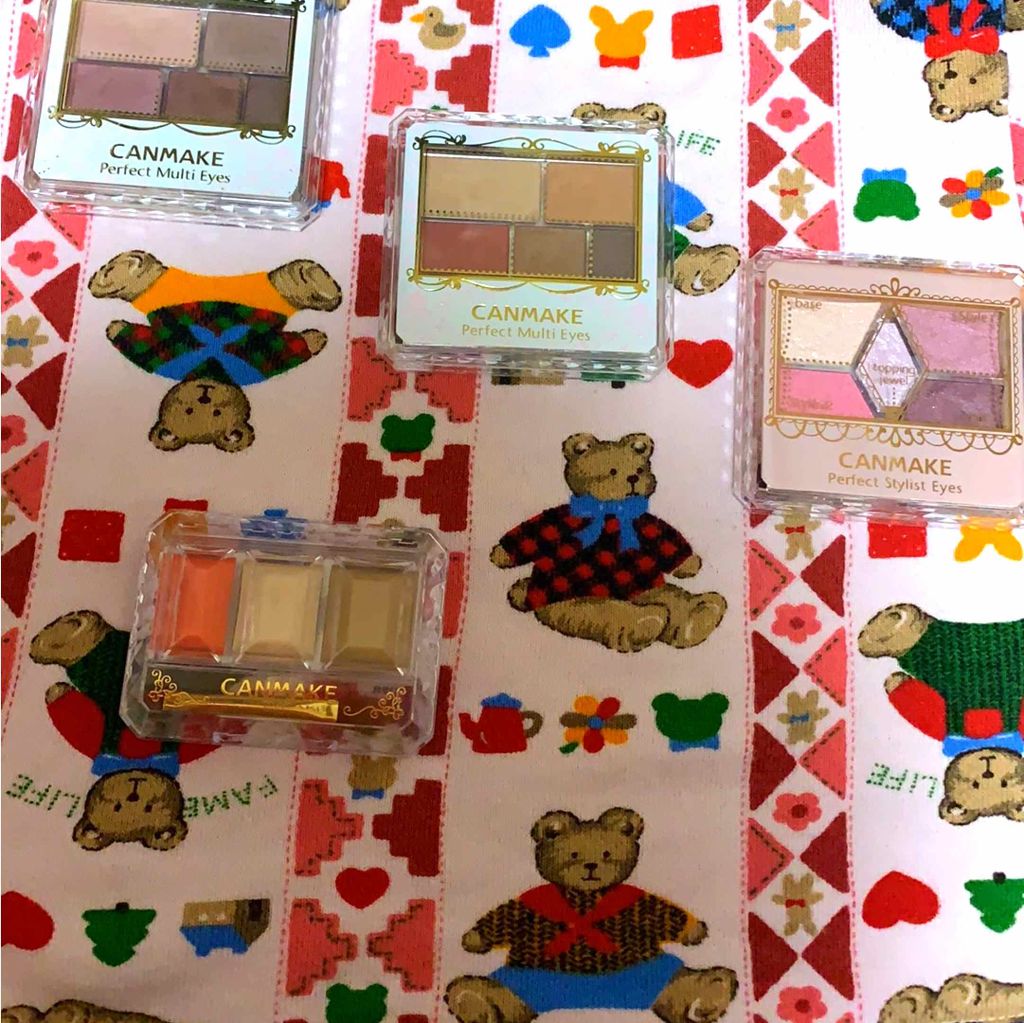 【旧品】パーフェクトスタイリストアイズ/キャンメイク/アイシャドウパレットを使ったクチコミ（1枚目）