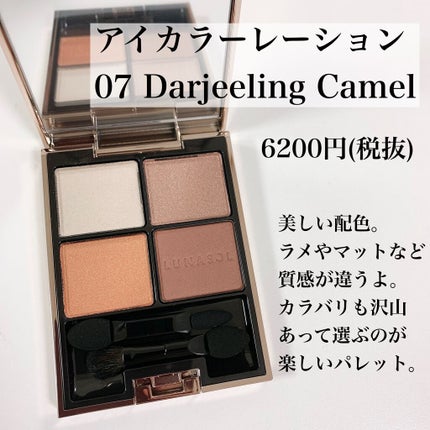 アイカラーレーション/LUNASOL/アイシャドウパレットを使ったクチコミ(2枚目)