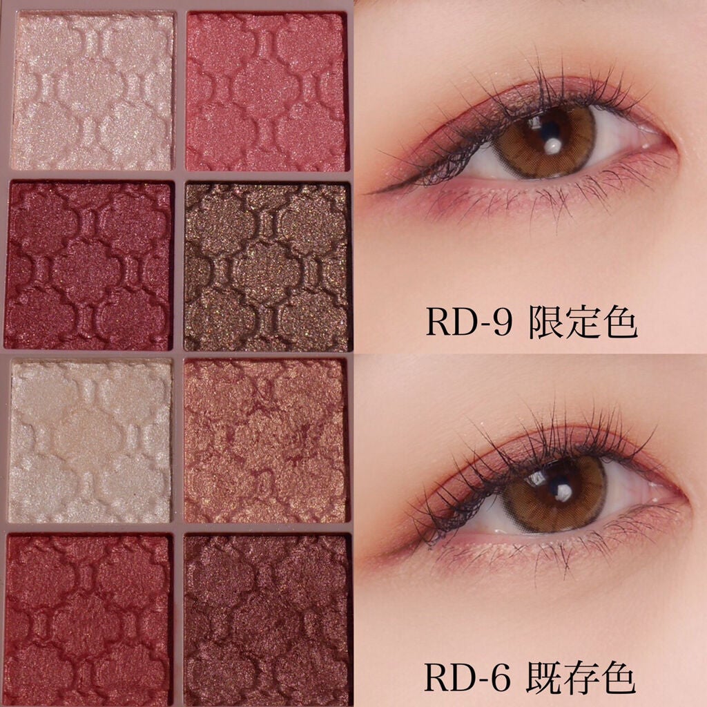 グロッシーリッチ アイズ N/Visée/アイシャドウパレットを使ったクチコミ(5枚目)