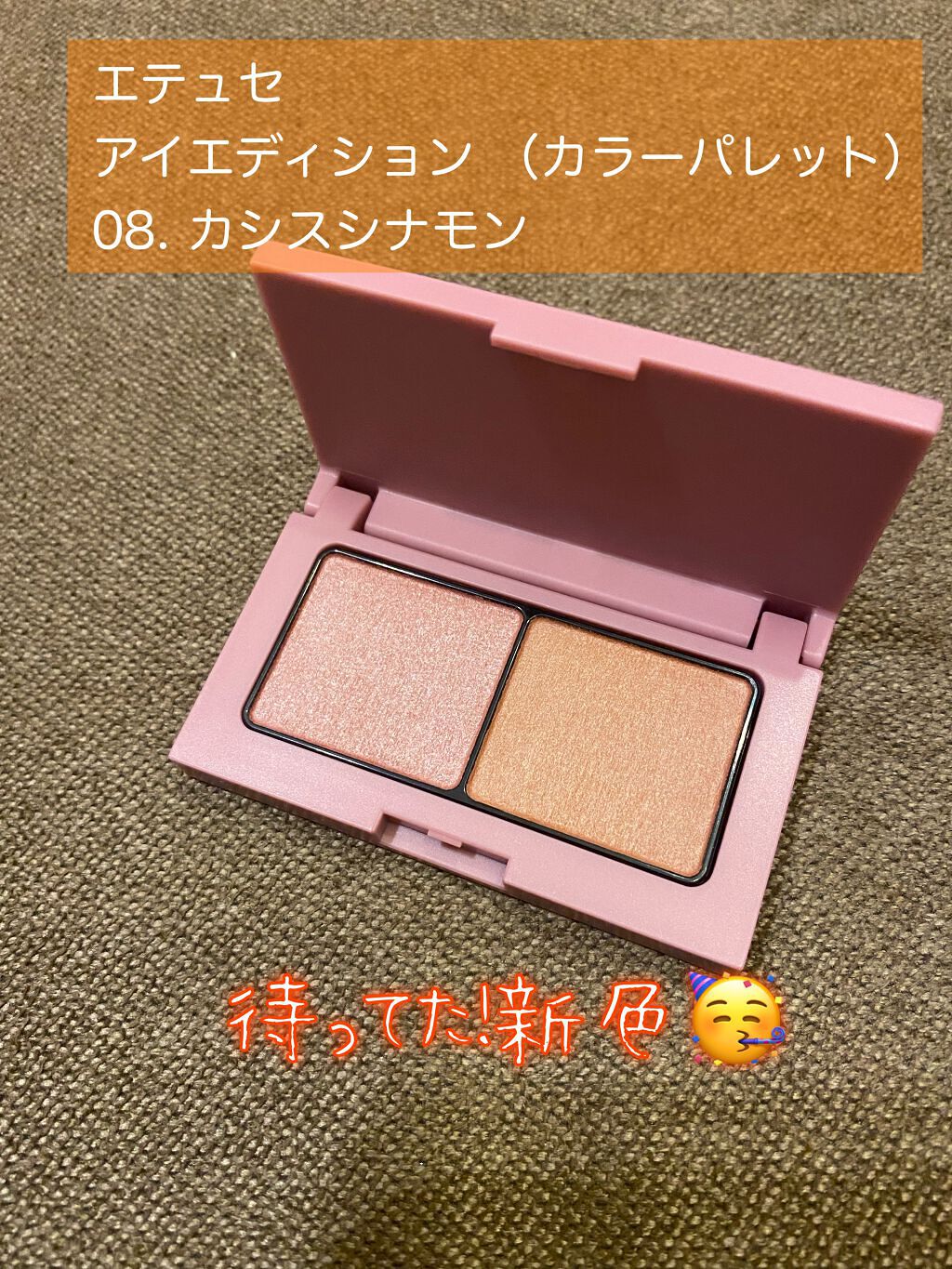 エテュセ アイエディション(カラーパレット)/ettusais/アイシャドウパレットを使ったクチコミ(1枚目)