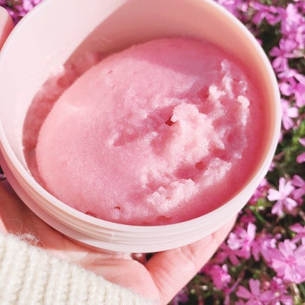 Q+Me スウィート ボム タラソ スクラブ/AGARISM/バスト・ヒップケアを使ったクチコミ(2枚目)