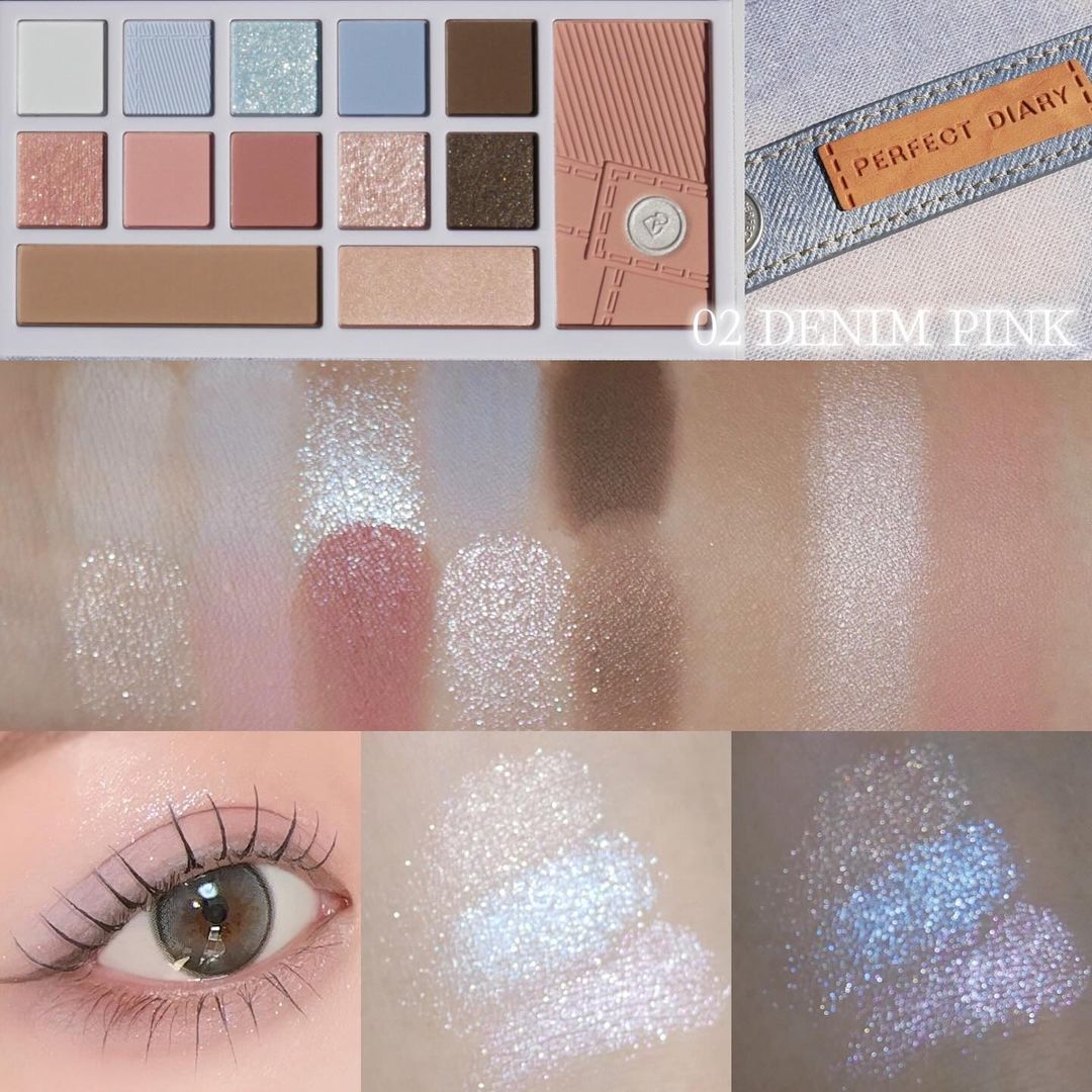 ãã¶ã€ããŒã¢ã€ãºïŒããŒã¯ãã¬ãã/PERFECT DIARY/ã¢ã€ã·ã£ããŠãã¬ããã䜿ã£ãã¯ãã³ãïŒ4æç®ïŒ