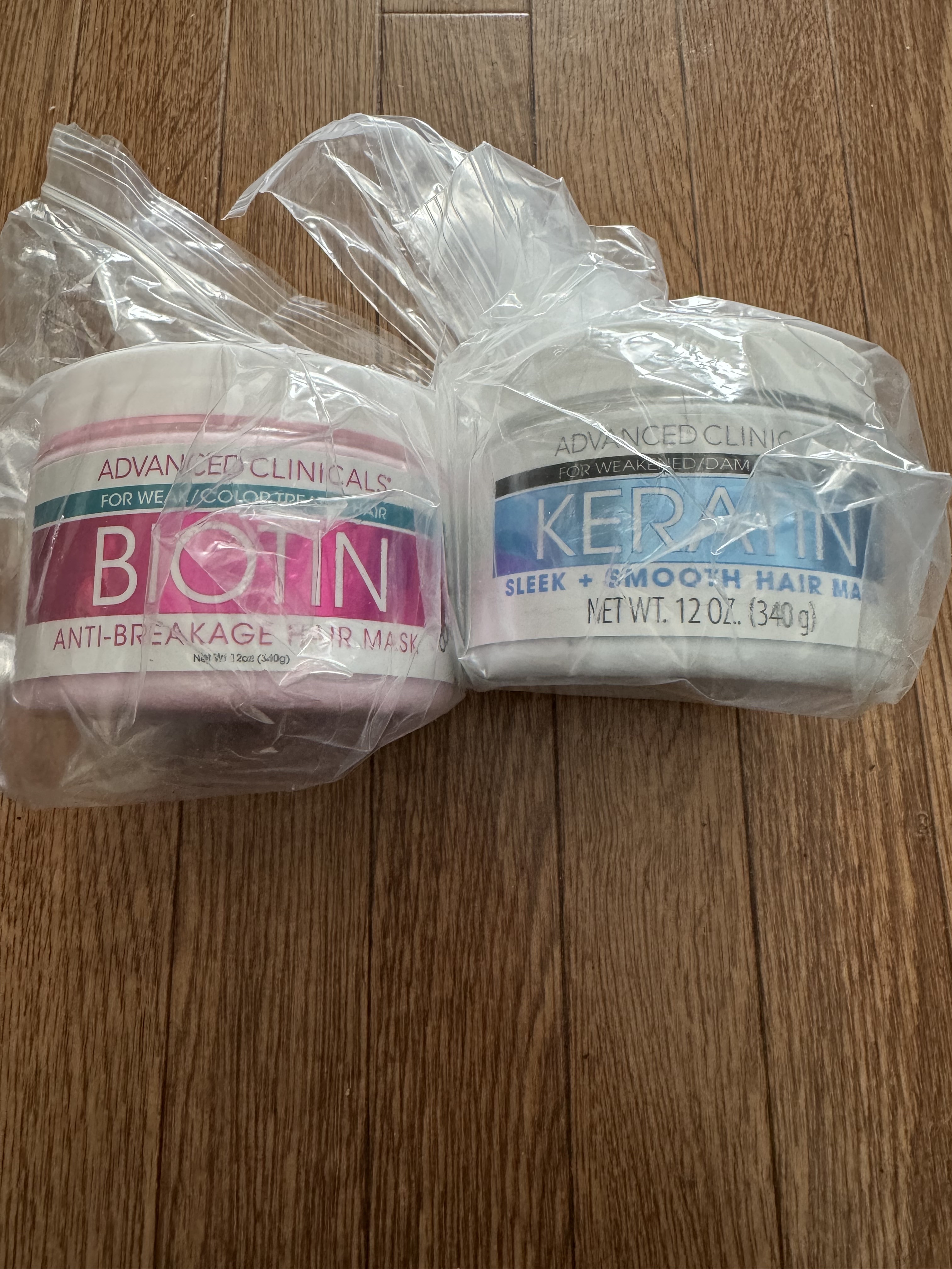 KERATIN スリーク＋スムースヘアマスク/ADVANCED CLINICALS/ヘアマスク・ヘアパックを使ったクチコミ（1枚目）