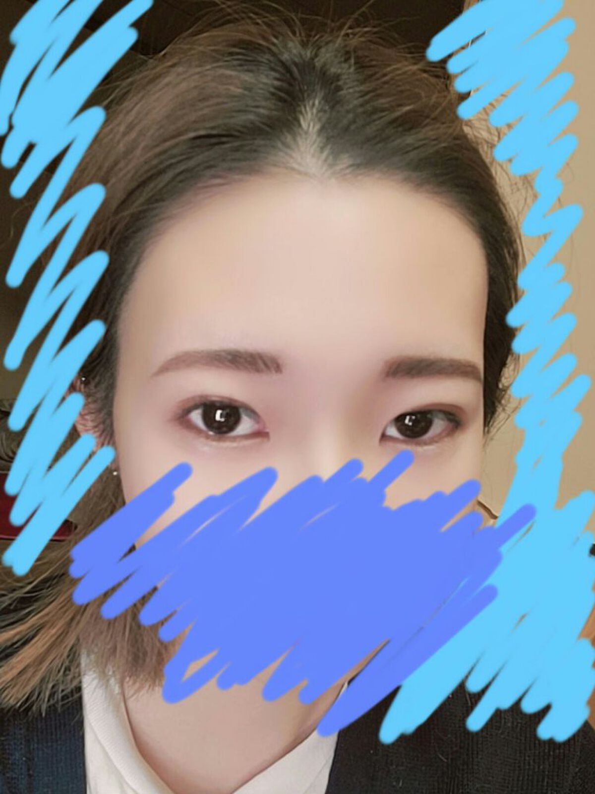 スキニーリッチライナー RL02 チョコレート/excel/リキッドアイライナーを使ったクチコミ（3枚目）