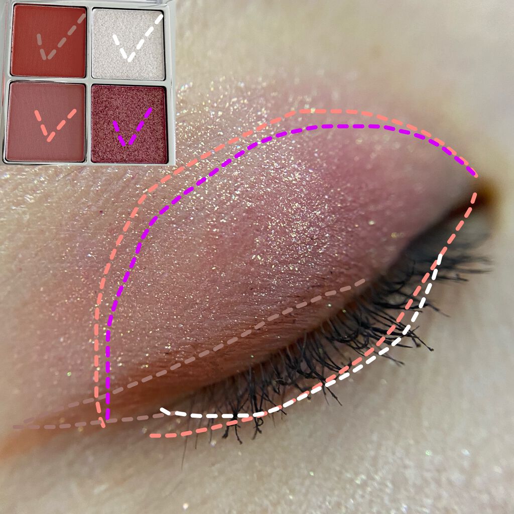 THREE シマリング グロー デュオ/THREE/クリームハイライトを使ったクチコミ(7枚目)