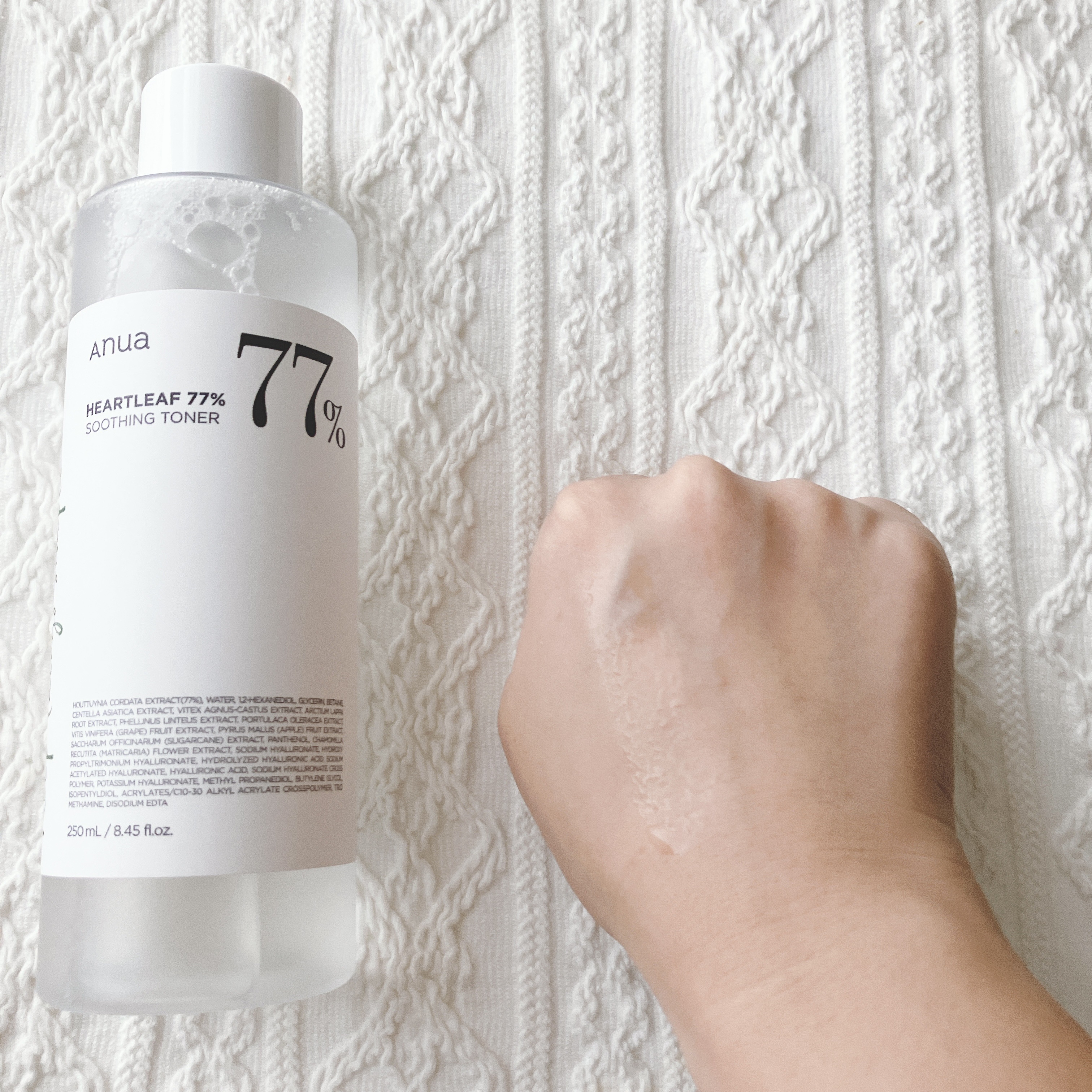 ドクダミ 77 スージングトナー/Anua/化粧水を使ったクチコミ（3枚目）