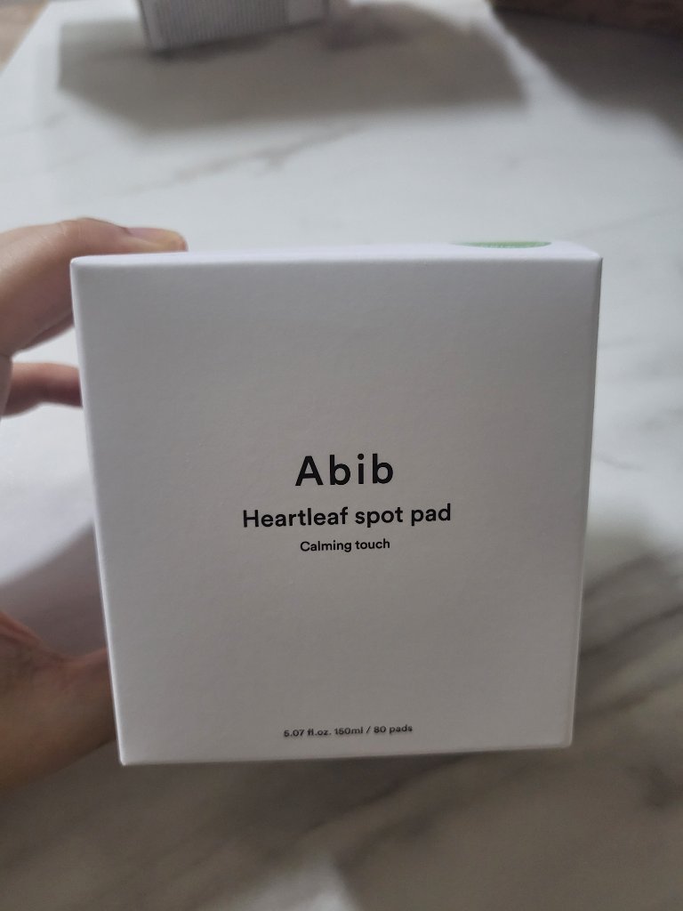 ドクダミカーミングタッチスポットパッド/Abib /トナーパッドを使ったクチコミ（1枚目）
