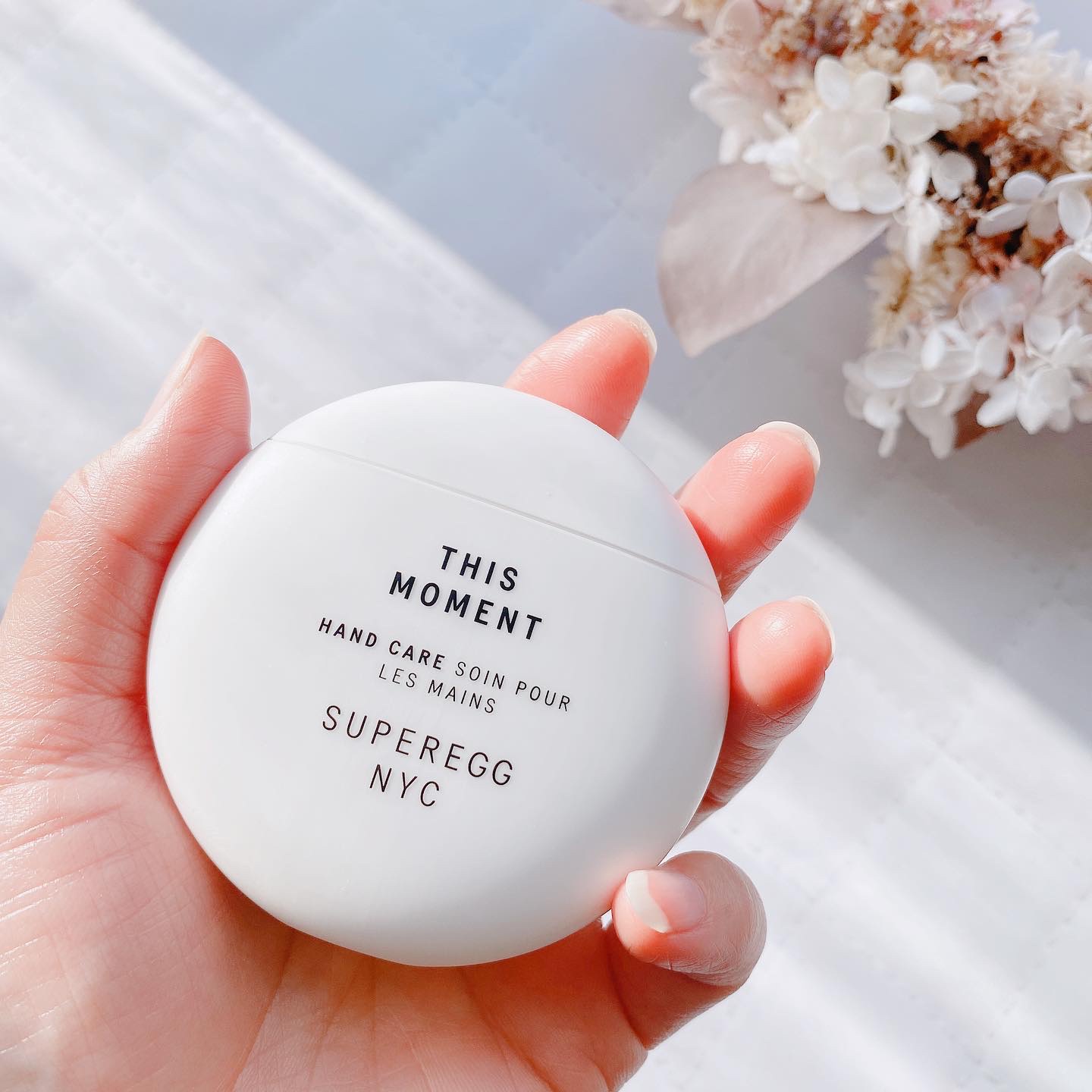 ディス モーメント ハンドケア/SUPEREGG /ハンドクリームを使ったクチコミ（2枚目）